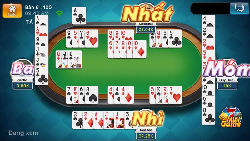 Bài phỏm tại Yo88 môi trường an toàn và minh bạch