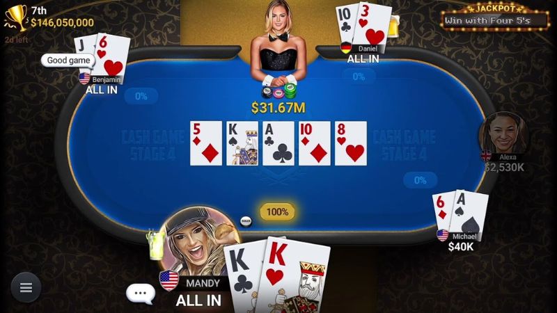 Chơi Poker online tại Yo88 minh bạch và công bằng trong mỗi ván bài