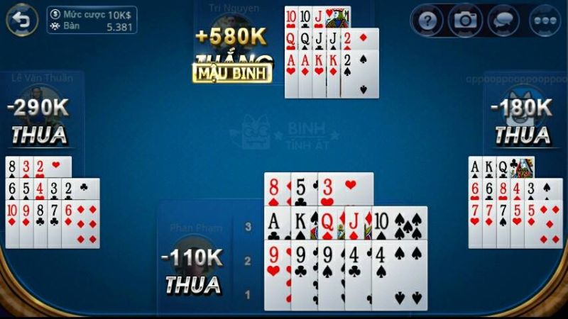 Học cách chơi Mậu Binh online để tối ưu hóa cơ hội chiến thắng