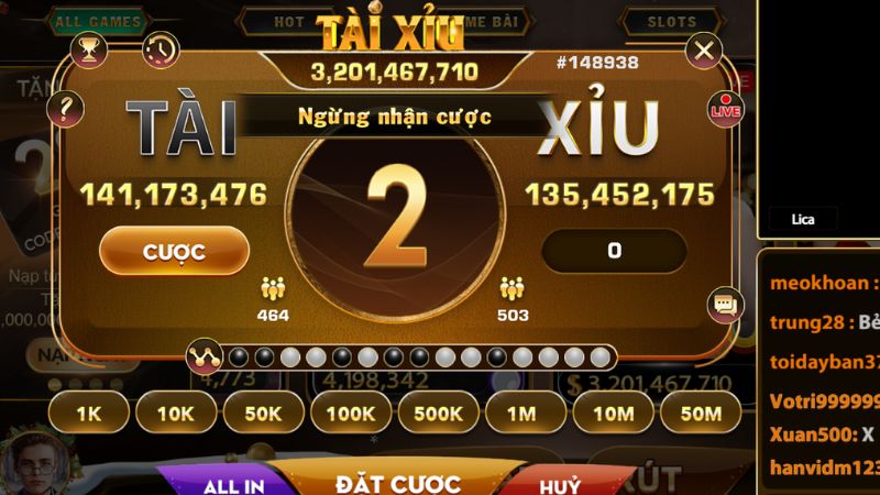 Tài xỉu đổi thưởng là trò chơi cá cược đơn giản nhưng cực kỳ kịch tính